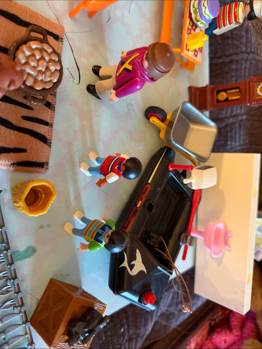 PLAYMOBIL Blue and Orange Kids Playset Figures & Accessories - Picture 3 of 9